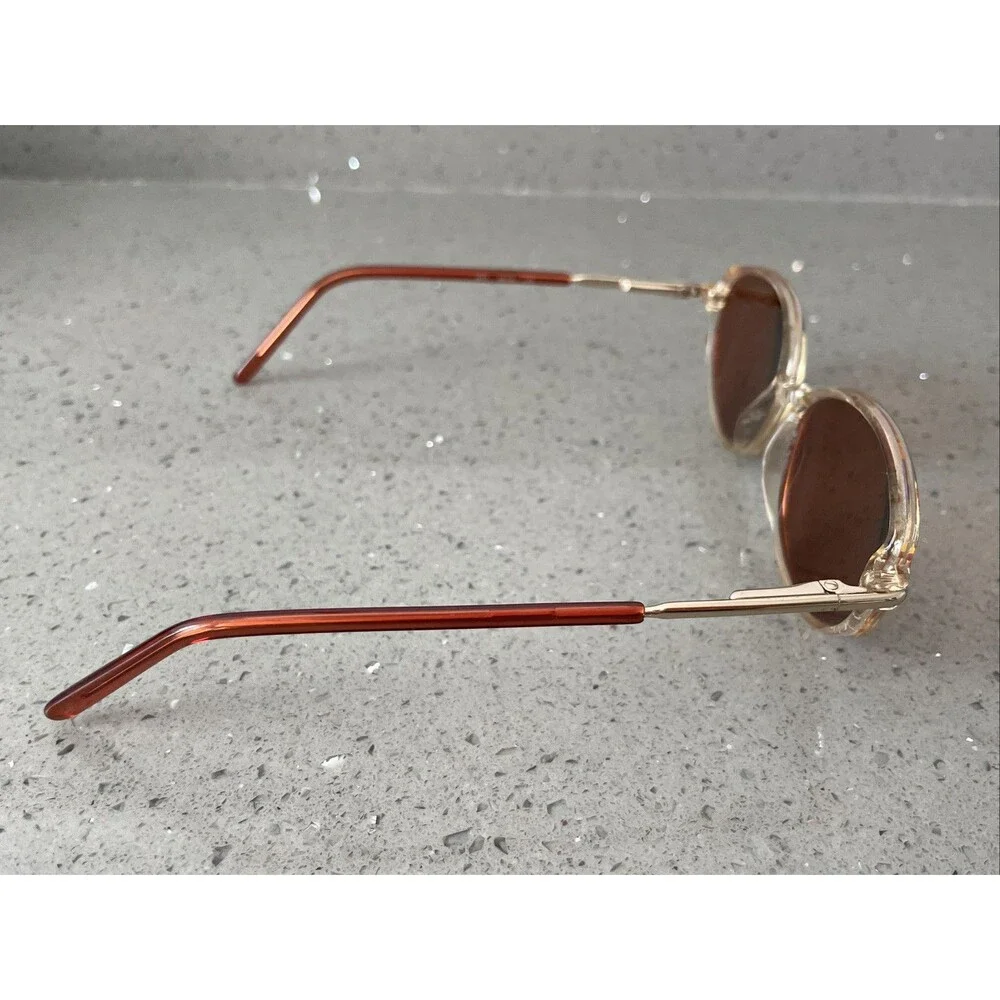 Rembrand Eyeglasses Frames ONLY AMY Beige 135 Full Rim Oval Vintage print